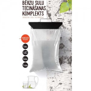 Bērzu, kļavas sulas tecināšanas komplekts